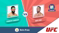 Pronostic chimaev diaz