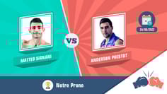Pronostic matteo signani anderson prestot
