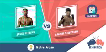 Pronostic jamel herring shakur stevenson