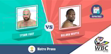 Pronostic tyson fury dillian whyte