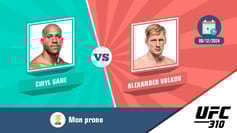 Pronostic ciryl gane alexander volkov