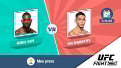 Pronostic manel kape asu almabayev