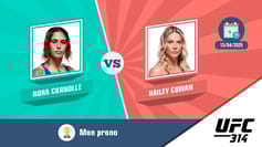 Pronostic nora cornolle hailey cowan