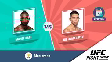 Pronostic manel kape asu almabayev