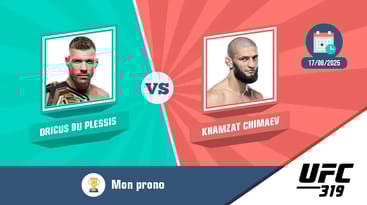 Pronostic plessis chimaev